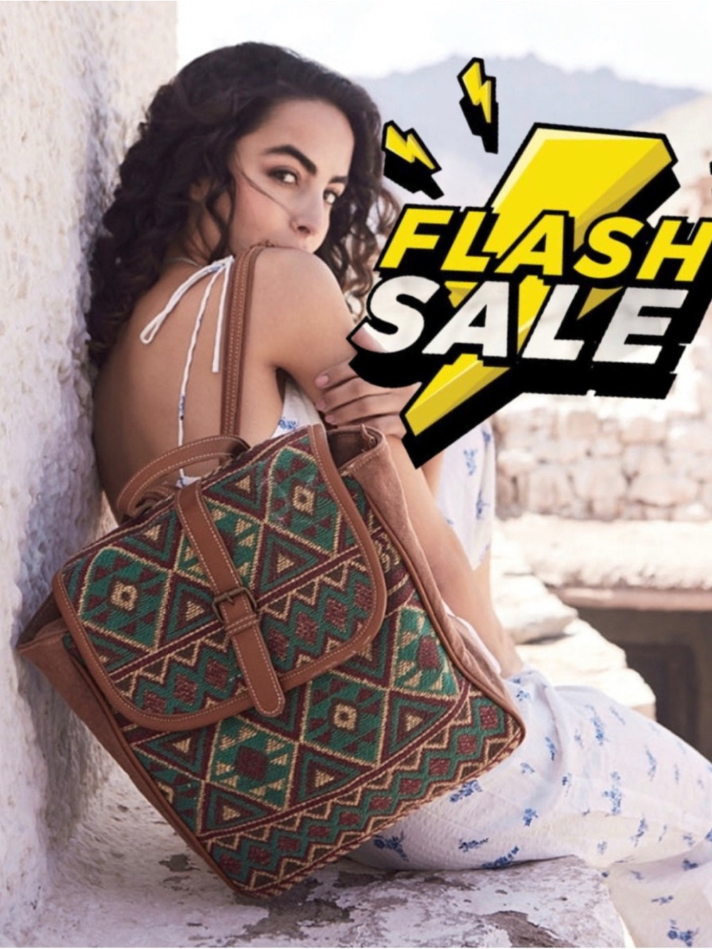 🔥Flash S A L E🔥 Myra Dot in Chain Backpack Bag